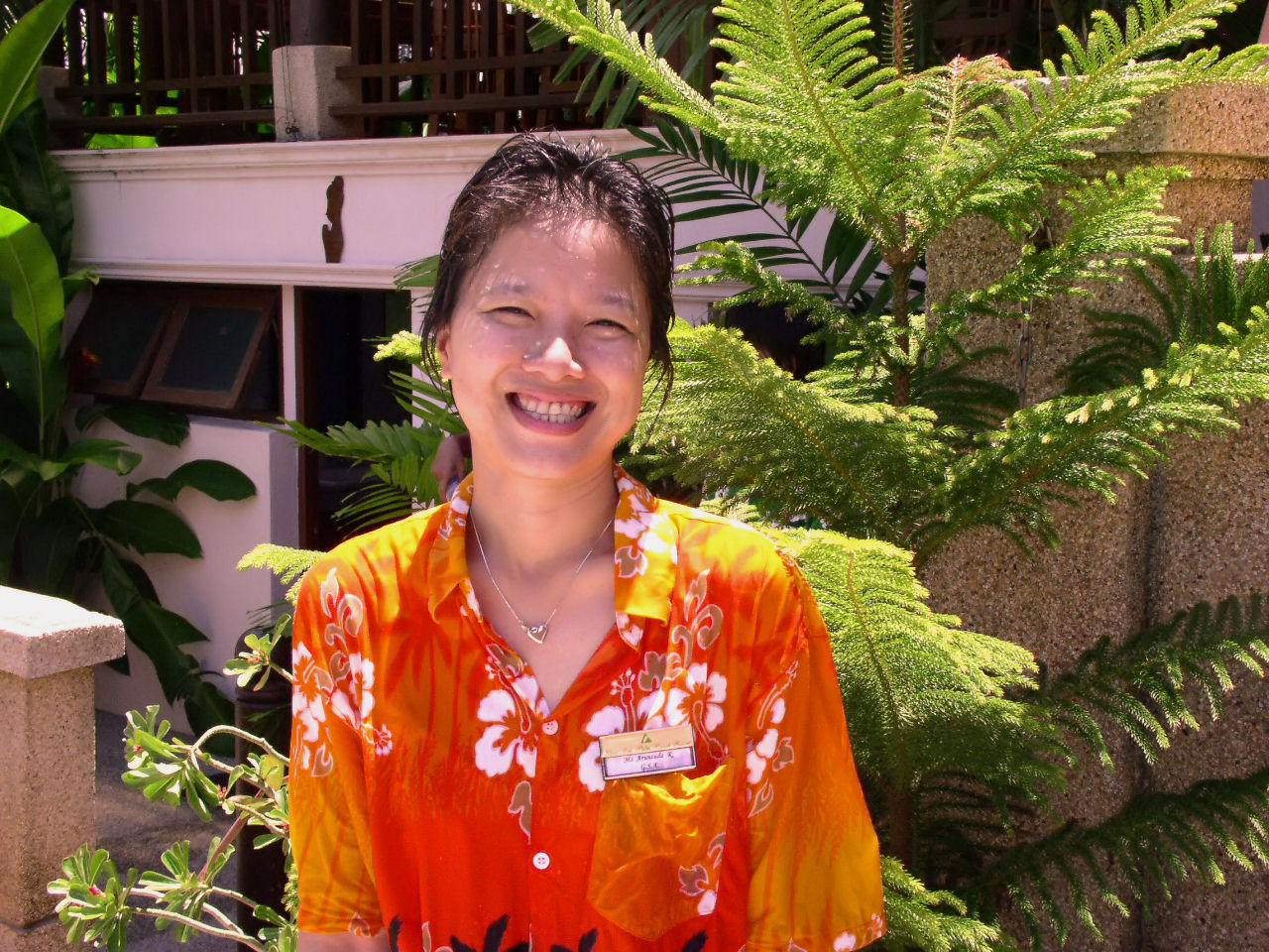 Mam, One of my special friends at Khaolak in Thailand